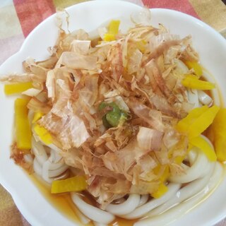 パリツル☆沢庵のぶっかけうどん